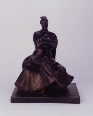 Seated Woman, 1927, cast 1985 (bronze)