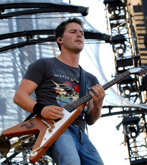 Nickelback performing in Milton