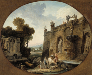 L'Abreuvoir, in 1804 (painting)