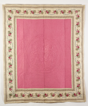 Framed North Country Wholecloth, 1900-20 (cotton)