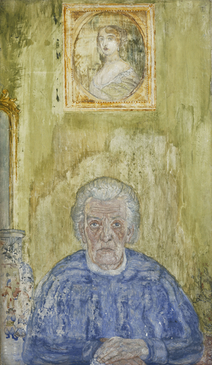 Aunt Mimi; Fragment; Ma Tante Mimi; Debris, 1905 (tempera on canvas)
