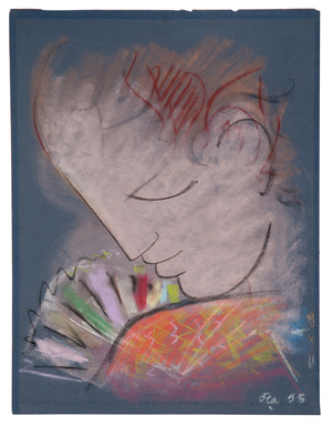 Untitled, 1958 (pastel on paper)