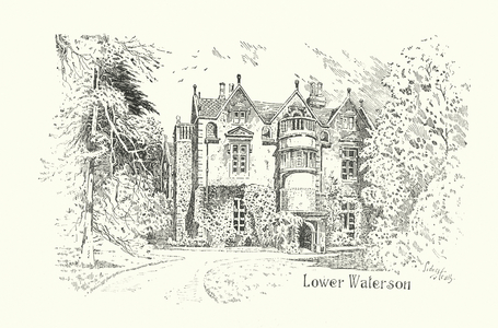 Dorset: Lower Waterson (litho)