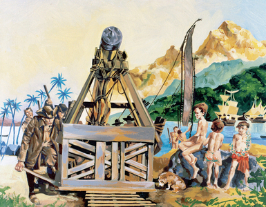 James Cook (1728-1779). Calculation the astronomical unit in Tahiti.