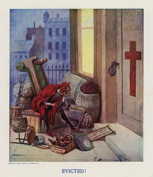 Evicted! (colour litho)