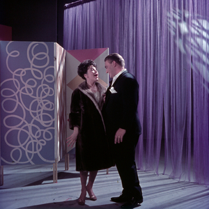 German singer Rita Paul with Danish Jazz singer Gustav Winckler, Germany early 1960s