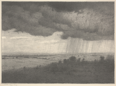 Summer Shower, 1921 (litho)