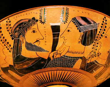 Dionysos and his mother Semele