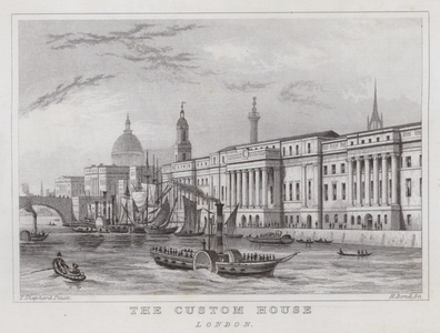 The Custom House, London (engraving)