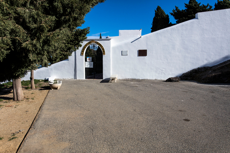 Entrance to Portbou Cemetery, 2024 (photo)