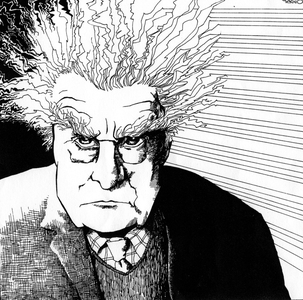 Edgar Varese, drawing by John Minnion