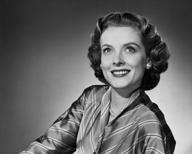 Close-up of a young woman smiling