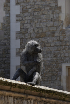 Royal beasts, 2011 (galvanised wire)