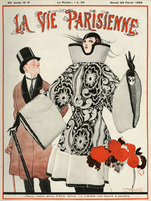 La Vie Parisienne Magazine Cover, France, 1920s (print)