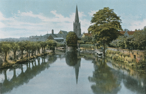 Abingdon, from the Bridge (photo)