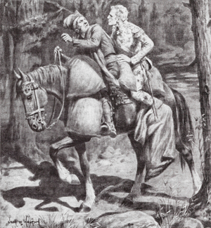 The amazing ride of John Waters, 1811 (litho)