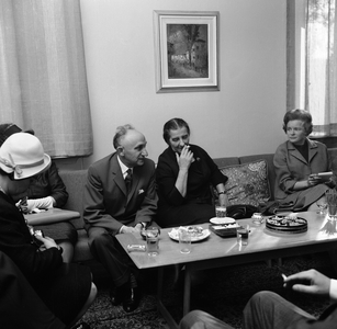Oslo 17 May 1961. Israel's Foreign Minister Gold more visits Norway ..., 1961 (photo)