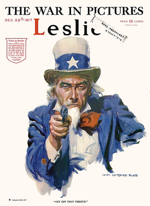 Leslie Magazine Cover, USA, 1910s