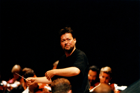 Joseph Swensen conducting with
