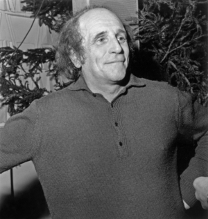 Leo Ferre during Rehearsal Before his Concert in Paris in 1970 (b/w photo)