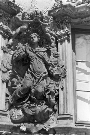 A trip to Würzburg, Germany 1930s (b/w photo)