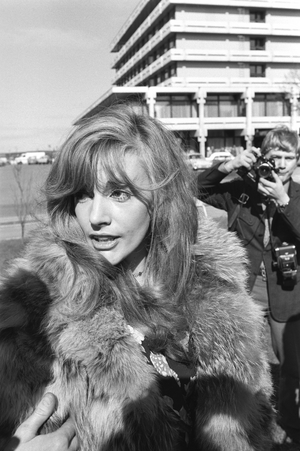 Sarpsborg 19720418. Actor Coral Atkins (Sheila Ashton) from the British TV series The Aston famil ..., 1972 (photo)