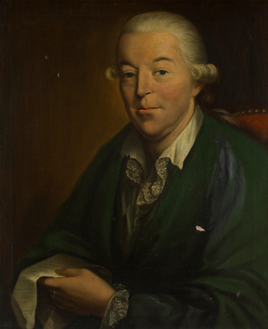 Half-Length Portrait of Charles Hay of Hannes (oil on canvas)