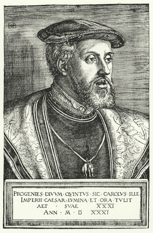 Charles V, Holy Roman Emperor (engraving)