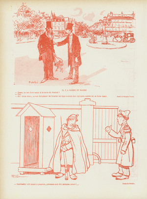 Illustration for Le Rire (litho)