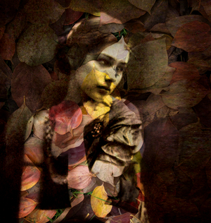 Clotilde, 2023 (digital mixed media)