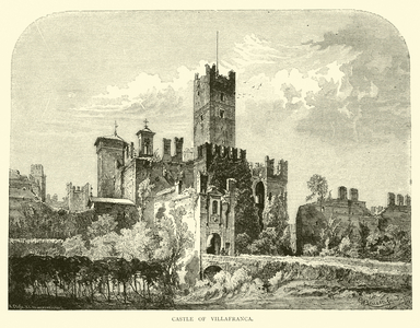 Castle of Villafranca (engraving)