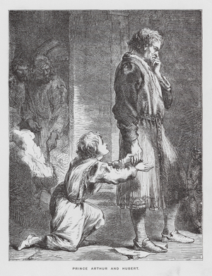 Prince Arthur and Hubert (engraving)