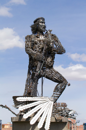 Statue of Ernesto Che Guevara, El Alto, La Paz, Bolivia (sculpture)