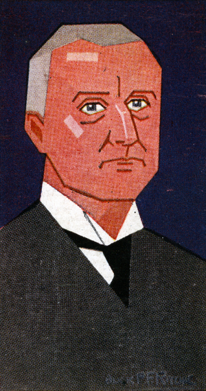Sir Edward Grey, 1926 (colour litho)