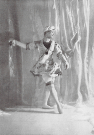 Nijinsky: Le Pavillon D'armide (b/w photo)