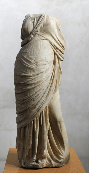 Statue of a woman, Ashkelon, Israel (marble)