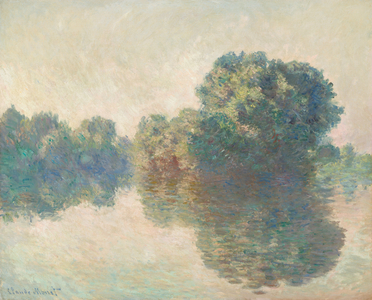 The Seine at Giverny, 1897 (oil on canvas)