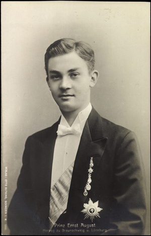 Prince Ernst August, Duke of Braunschweig and Lüneburg