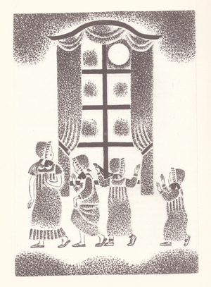 Illustration from 'Tyoma's Childhood' by Nikolay Garin-Mikhailovsky, 1892 (litho)