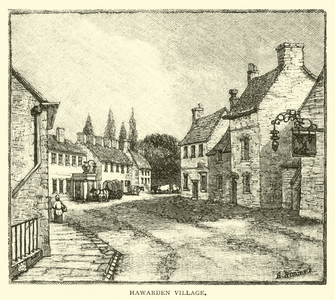 Hawarden Village (engraving)