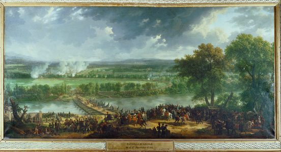 The battle of Arcole …