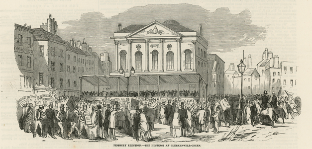 Finsbury Election (engraving)