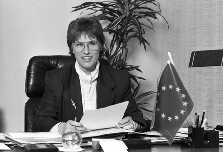 Irmgard Adam-Schwaetzer, 1989 (photo)