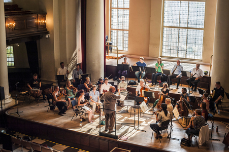 The Hanover Band in rehearsal