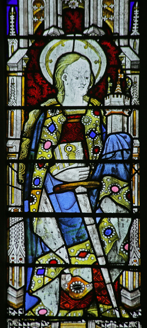 St Barbara (stained glass)