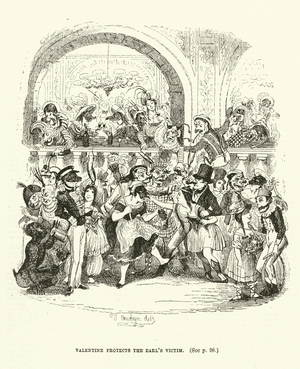 Illustration for Valentine Vox (engraving)