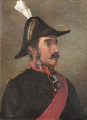 Major J.J .C. Irby, 1896 (oil on canvas)