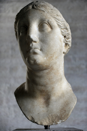 Bust of Berenice II (ca. 269-221 BC).