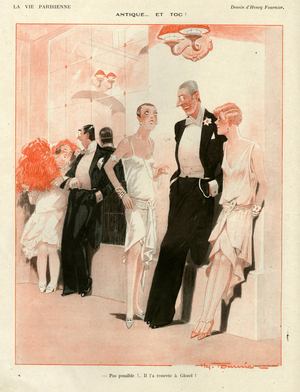 La Vie Parisienne, 1920s (print)