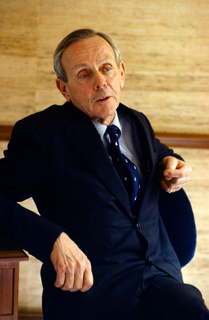 Timothy Bevan, Chairman of Barclays Bank, under whose leadership the bank disinvest..., 2007 (photo)